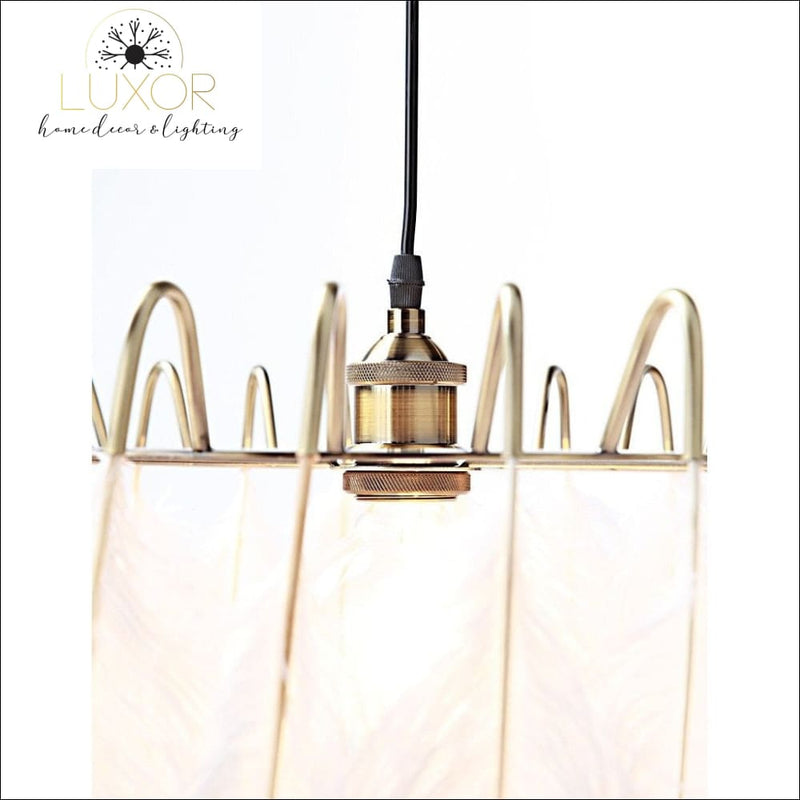 pendant lighting Lucky Feather Pendant Light - Luxor Home Decor & Lighting