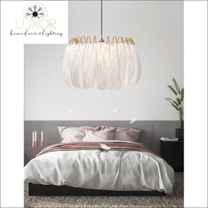 pendant lighting Lucky Feather Pendant Light - Luxor Home Decor & Lighting