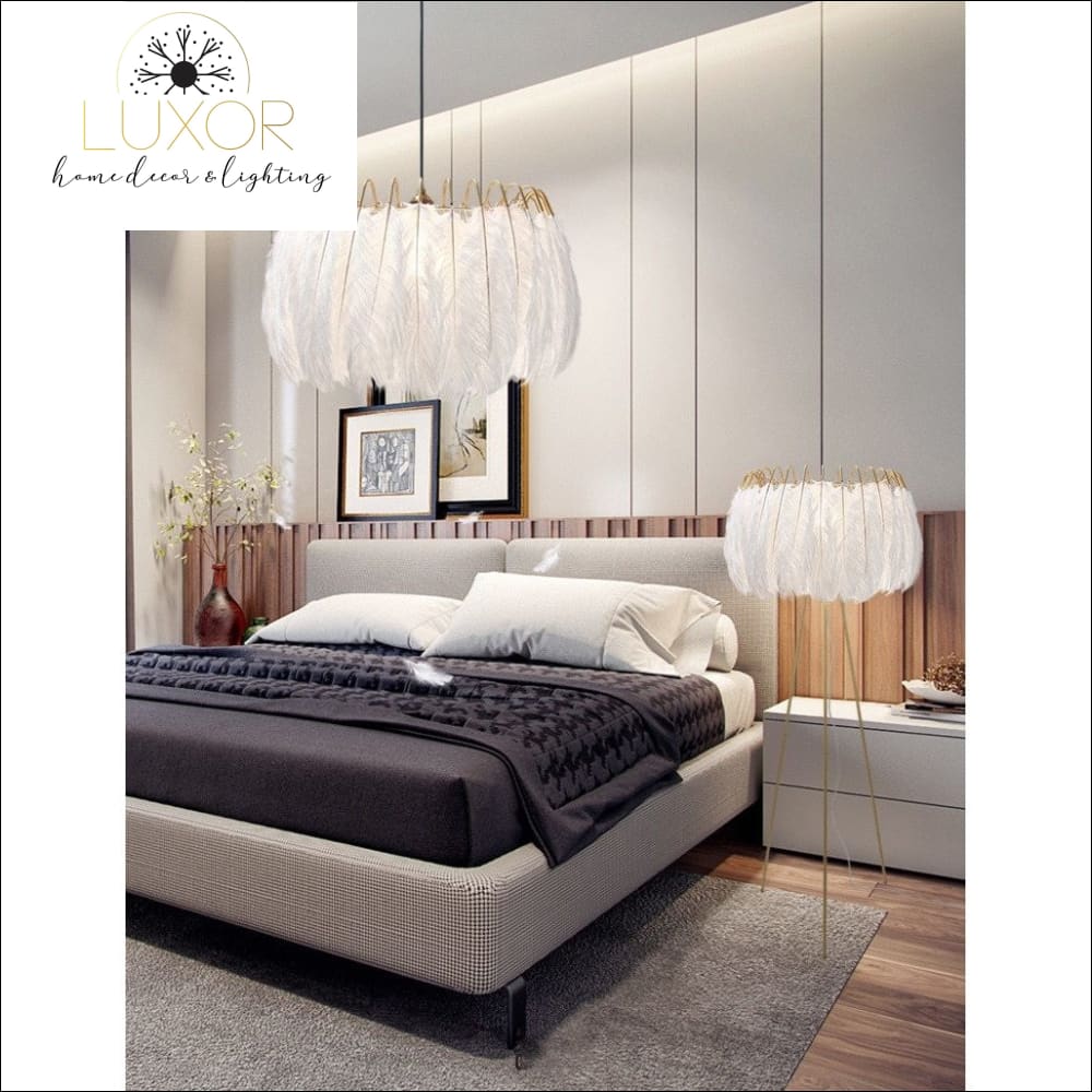 pendant lighting Lucky Feather Pendant Light - Luxor Home Decor & Lighting