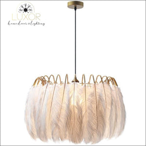 pendant lighting Lucky Feather Pendant Light - Luxor Home Decor & Lighting