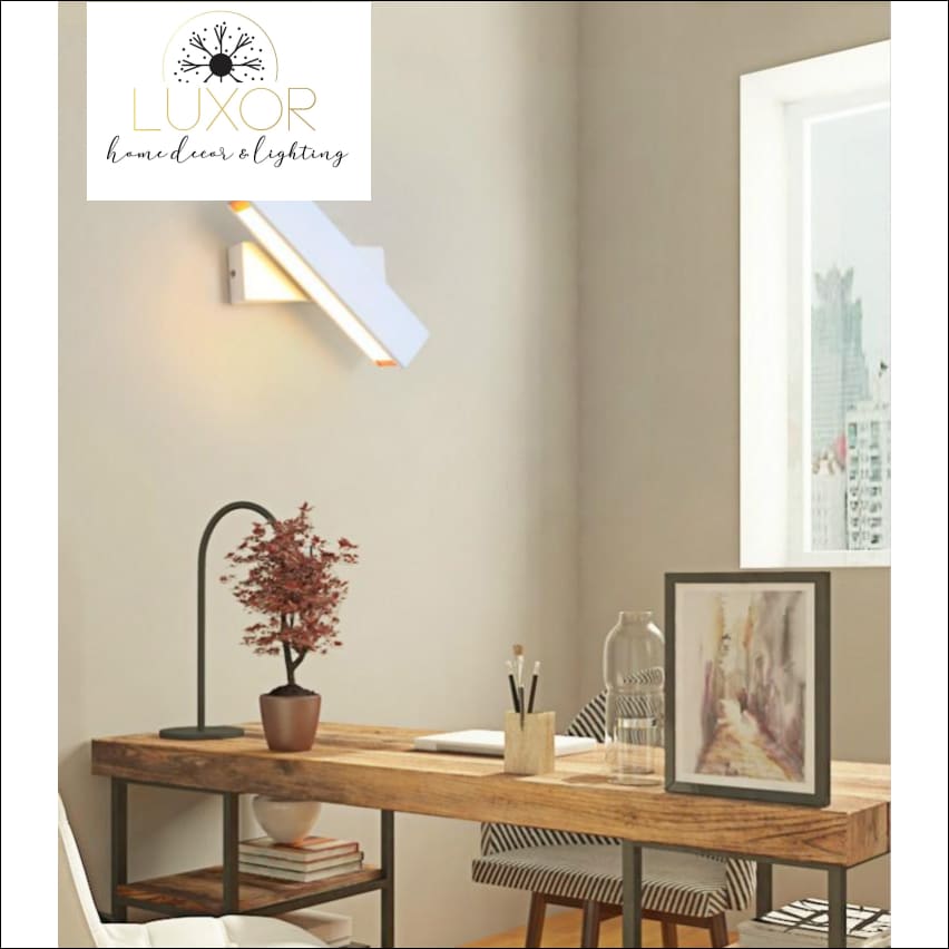 wall lighting Luigi Modern LED Solid Wood Wall Sconce - Luxor Home Decor & Lighting