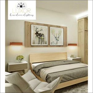 wall lighting Luigi Modern LED Solid Wood Wall Sconce - Luxor Home Decor & Lighting