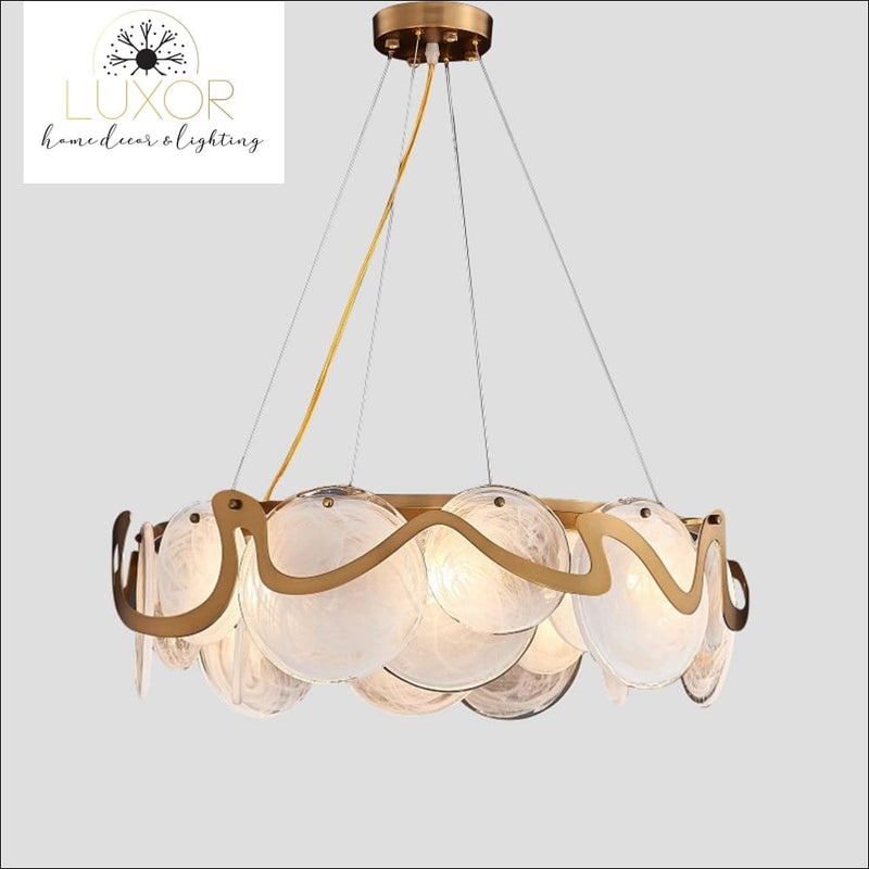 chandeliers Lulanis Crystal Chandelier - Luxor Home Decor & Lighting