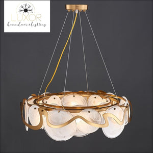 chandeliers Lulanis Crystal Chandelier - Luxor Home Decor & Lighting