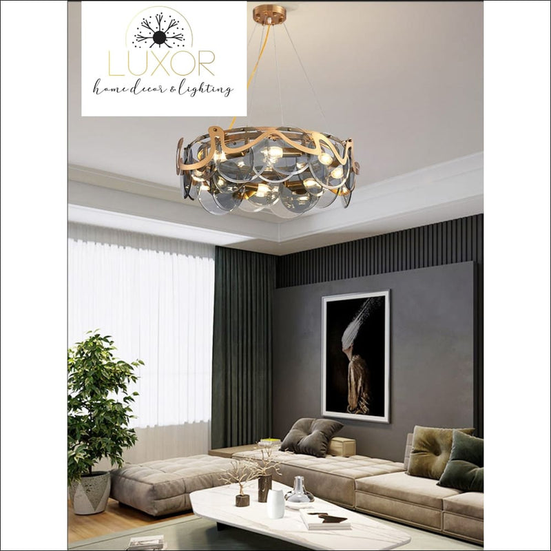 chandeliers Lulanis Crystal Chandelier - Luxor Home Decor & Lighting