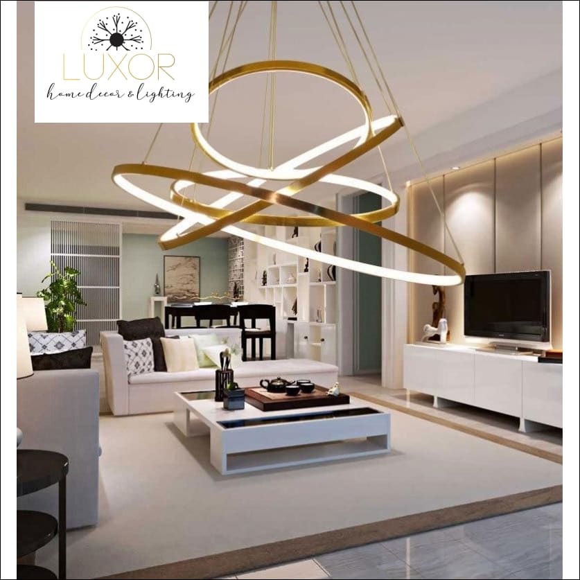 chandeliers Luliani Ring Chandelier - Luxor Home Decor & Lighting