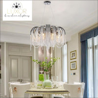 chandeliers Lumi Lux Chain Chandelier - Luxor Home Decor & Lighting