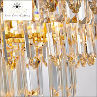 chandeliers Lumi Smokey Crystal Chandelier - Luxor Home Decor & Lighting