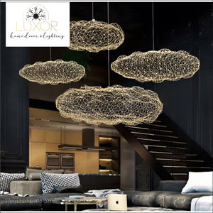 Pendant Lighting Luminary Modern Art Deco Cloud Hanging Pendant - Luxor Home Decor & Lighting