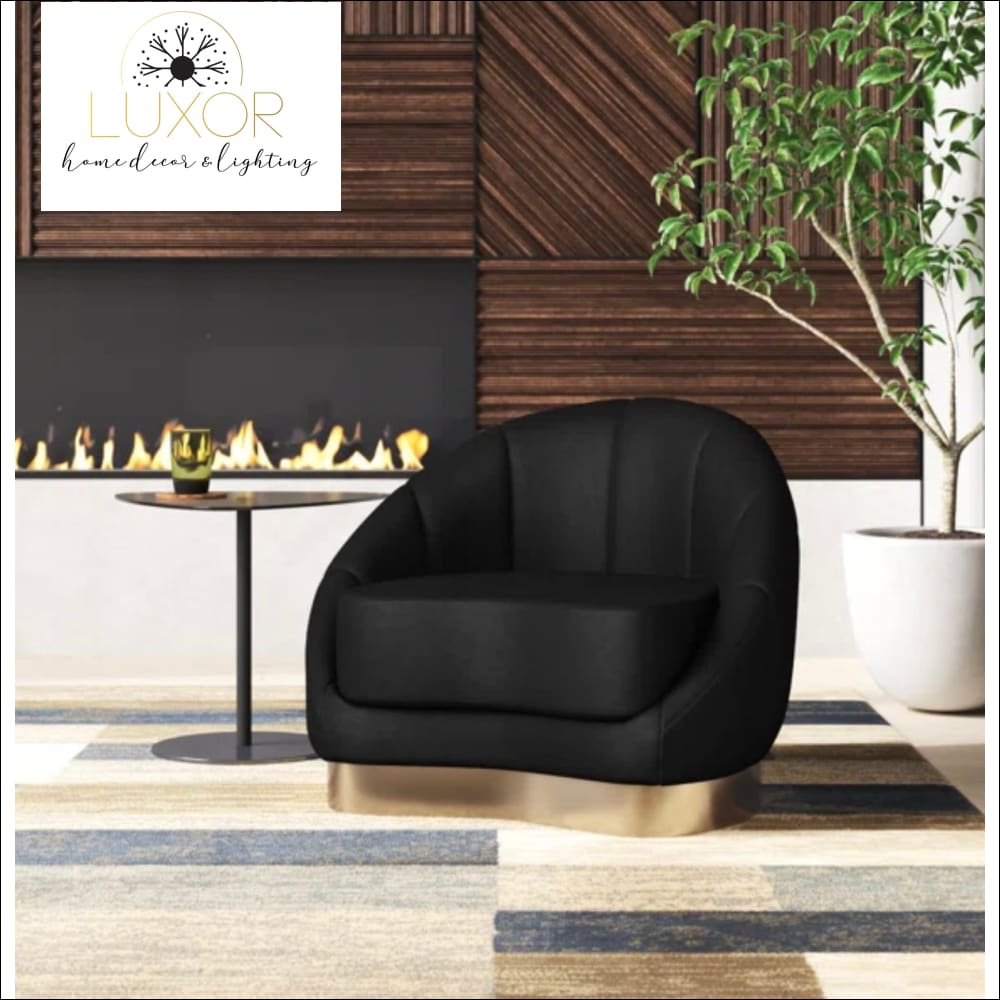 Luna Curve Accent Chair - chair