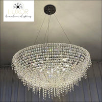 Lunar Crystal Chandelie - chandeliers