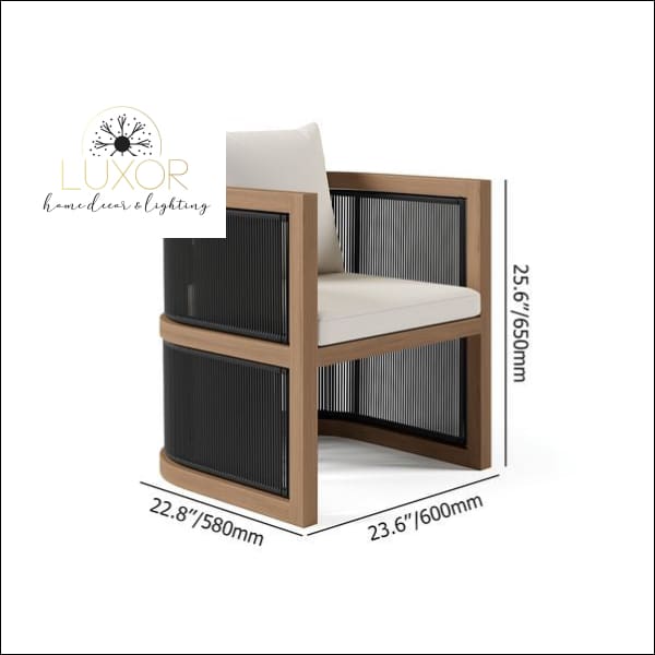 Lunaris Modern 7 Piece Lake Patio Set - Outdoor Seating