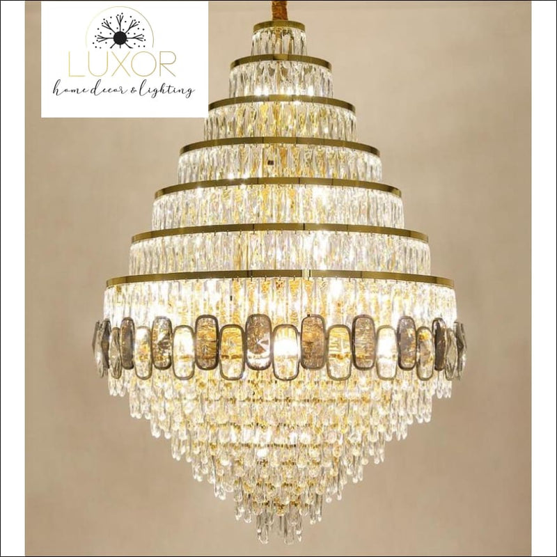 Lupe Crystal Chandelier - chandelier