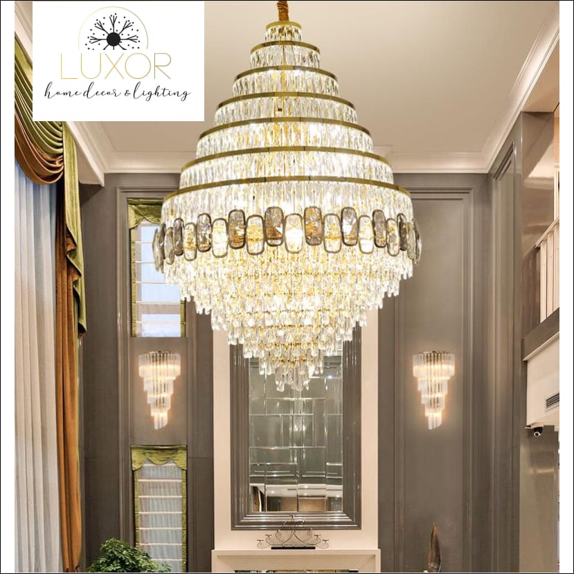 Lupe Crystal Chandelier - chandelier