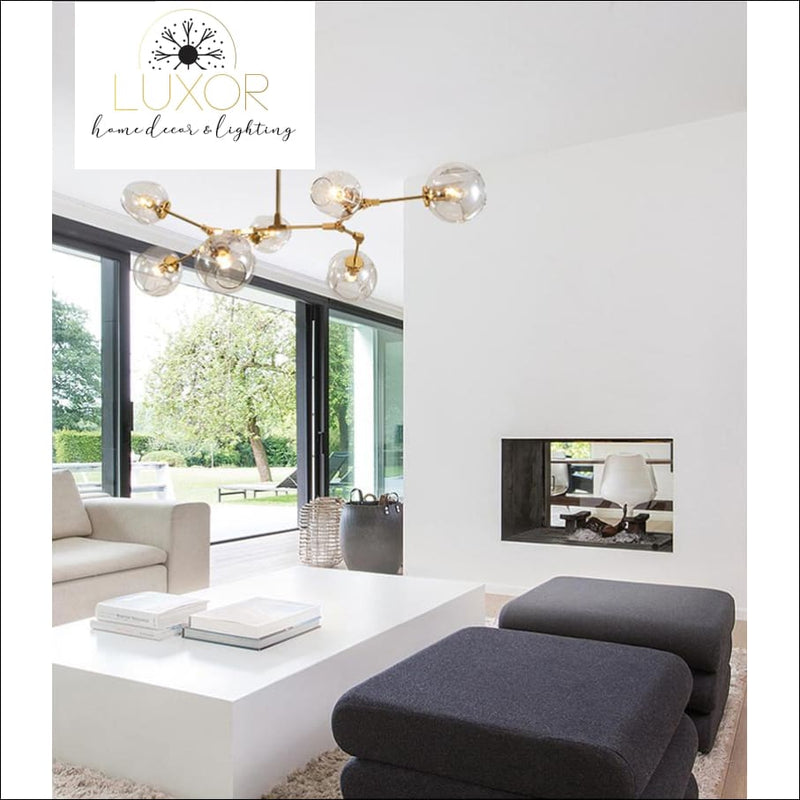 Lustre Glass Pendant Lamp - pendant lighting