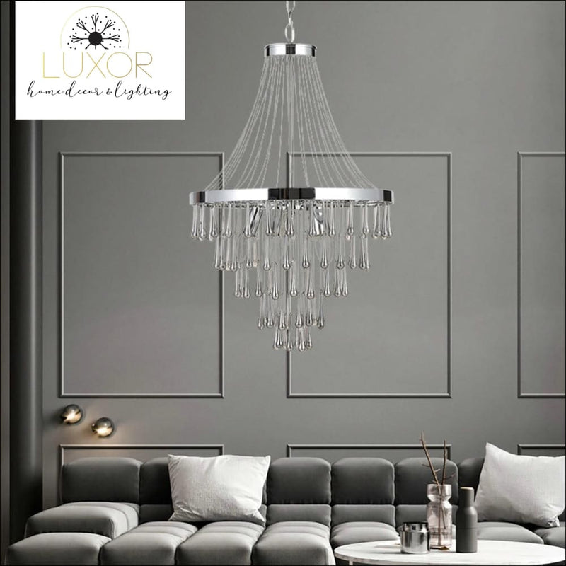 chandeliers Lux Crystal Chandelier - Luxor Home Decor & Lighting