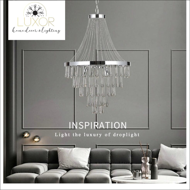 chandeliers Lux Crystal Chandelier - Luxor Home Decor & Lighting