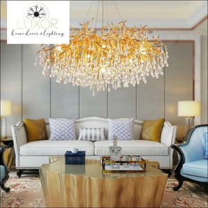 Luxury Goddess Crystal Chandelier - chandeliers