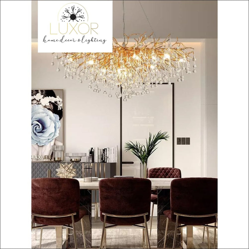 Luxury Goddess Crystal Chandelier - chandeliers
