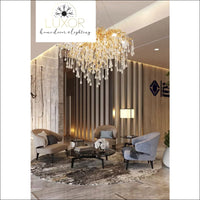chandeliers Luxury Goddess Crystal Pendant - Luxor Home Decor & Lighting