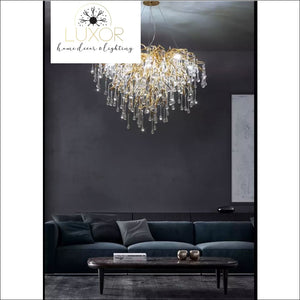 chandeliers Luxury Goddess Crystal Pendant - Luxor Home Decor & Lighting