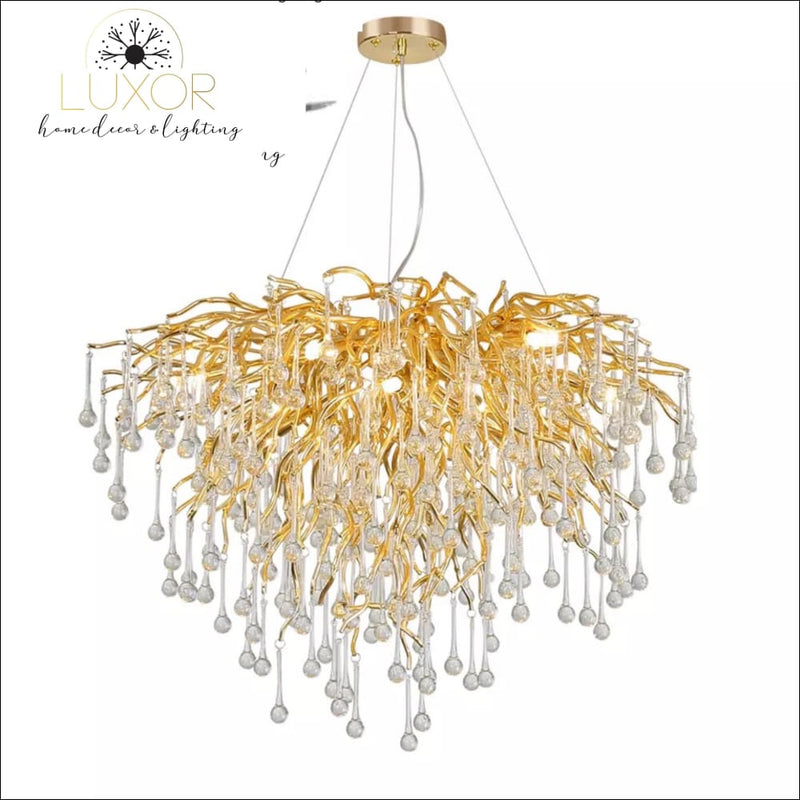 chandeliers Luxury Goddess Crystal Pendant - Luxor Home Decor & Lighting