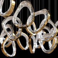 DIY Floating Bubble Glass Chandelier for Living Room/Dining Room/Hotel