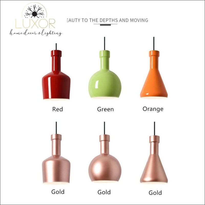 pendant lighting Macaroon Candy Color Pendant Lamp - Luxor Home Decor & Lighting