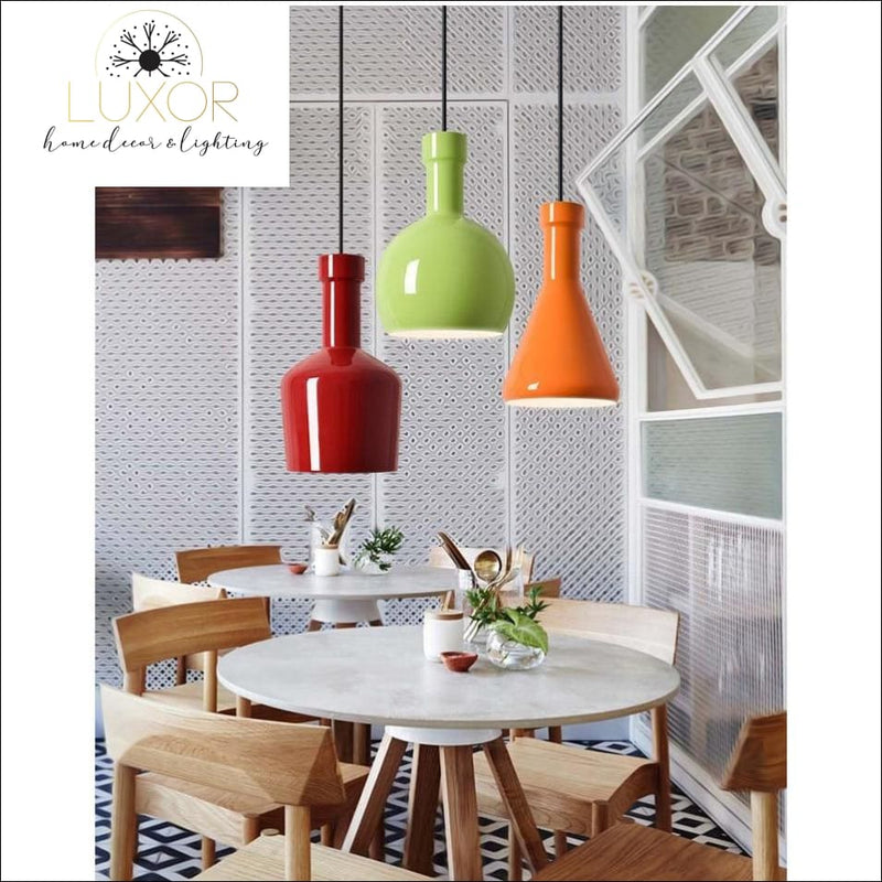 pendant lighting Macaroon Candy Color Pendant Lamp - Luxor Home Decor & Lighting