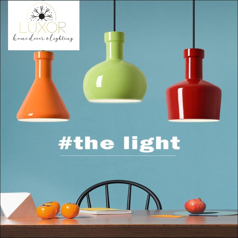 pendant lighting Macaroon Candy Color Pendant Lamp - Luxor Home Decor & Lighting