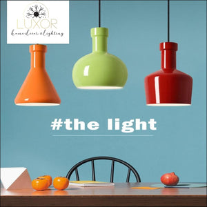 pendant lighting Macaroon Candy Color Pendant Lamp - Luxor Home Decor & Lighting