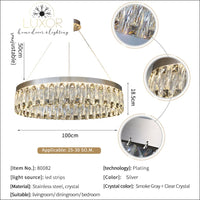 Magda Luxury Crystal Chandelier - chandeliers