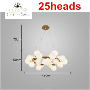 chandeliers Magic Bean Modern LED Pendant Chandelier - Luxor Home Decor & Lighting