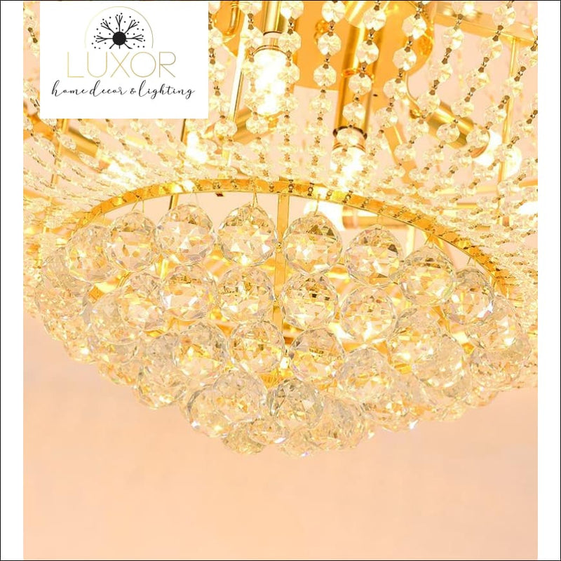 Magnolia Luxury Crystal Chandelier - chandelier
