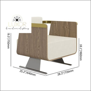 Majestic Upholstered Accent Chair - chair