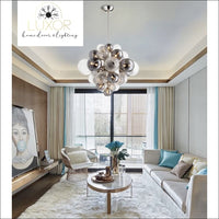 chandeliers Mándala Spunk Glass Chandelier - Luxor Home Decor & Lighting