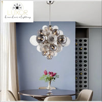 chandeliers Mándala Spunk Glass Chandelier - Luxor Home Decor & Lighting