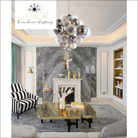 chandeliers Mándala Spunk Glass Chandelier - Luxor Home Decor & Lighting