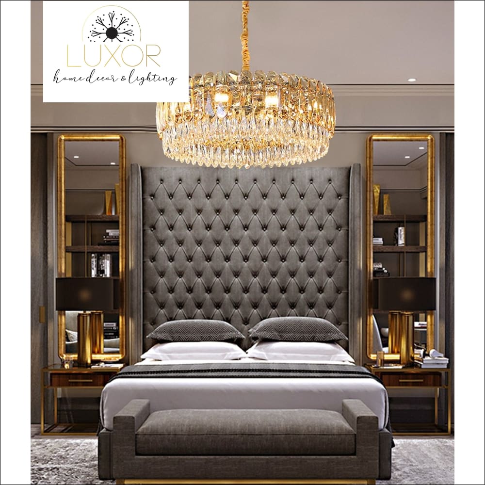 chandeliers Mandalay Crystal Chandelier - Luxor Home Decor & Lighting