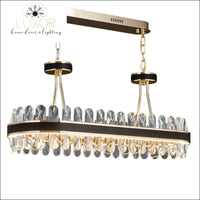 chandeliers Mangeta Rectangle Crystal Chandelier - Luxor Home Decor & Lighting