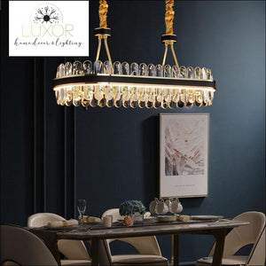 chandeliers Mangeta Rectangle Crystal Chandelier - Luxor Home Decor & Lighting