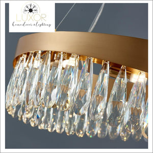 chandeliers Manise Crystal Chandelier - Luxor Home Decor & Lighting