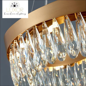 chandeliers Manise Crystal Chandelier - Luxor Home Decor & Lighting