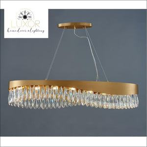 chandeliers Manise Crystal Chandelier - Luxor Home Decor & Lighting