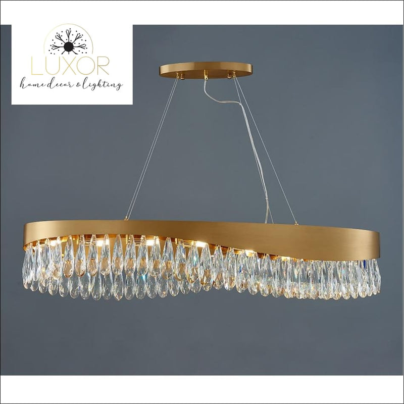 chandeliers Manise Crystal Chandelier - Luxor Home Decor & Lighting