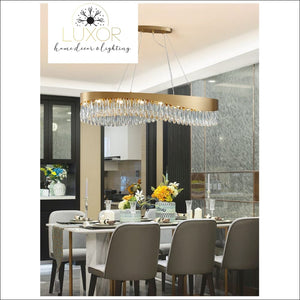 chandeliers Manise Crystal Chandelier - Luxor Home Decor & Lighting