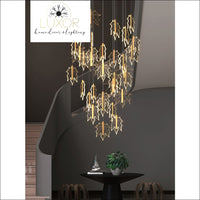 Maple Leave Crystal Chandelier - chandeliers