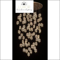 Maple Leave Crystal Chandelier - Dia100xH300cm / Dimmable - chandeliers