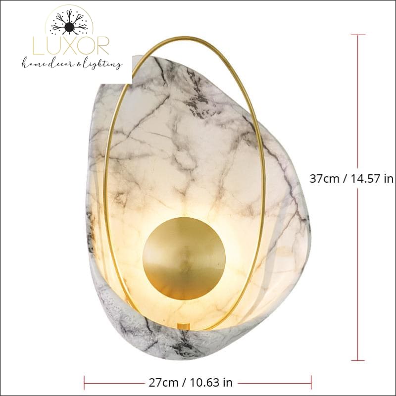 wall lighting Marble LED Wall Sconce - Luxor Home Decor & Lighting