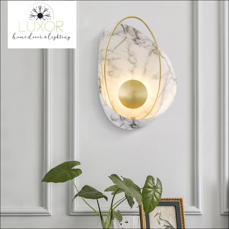 wall lighting Marble LED Wall Sconce - Luxor Home Decor & Lighting